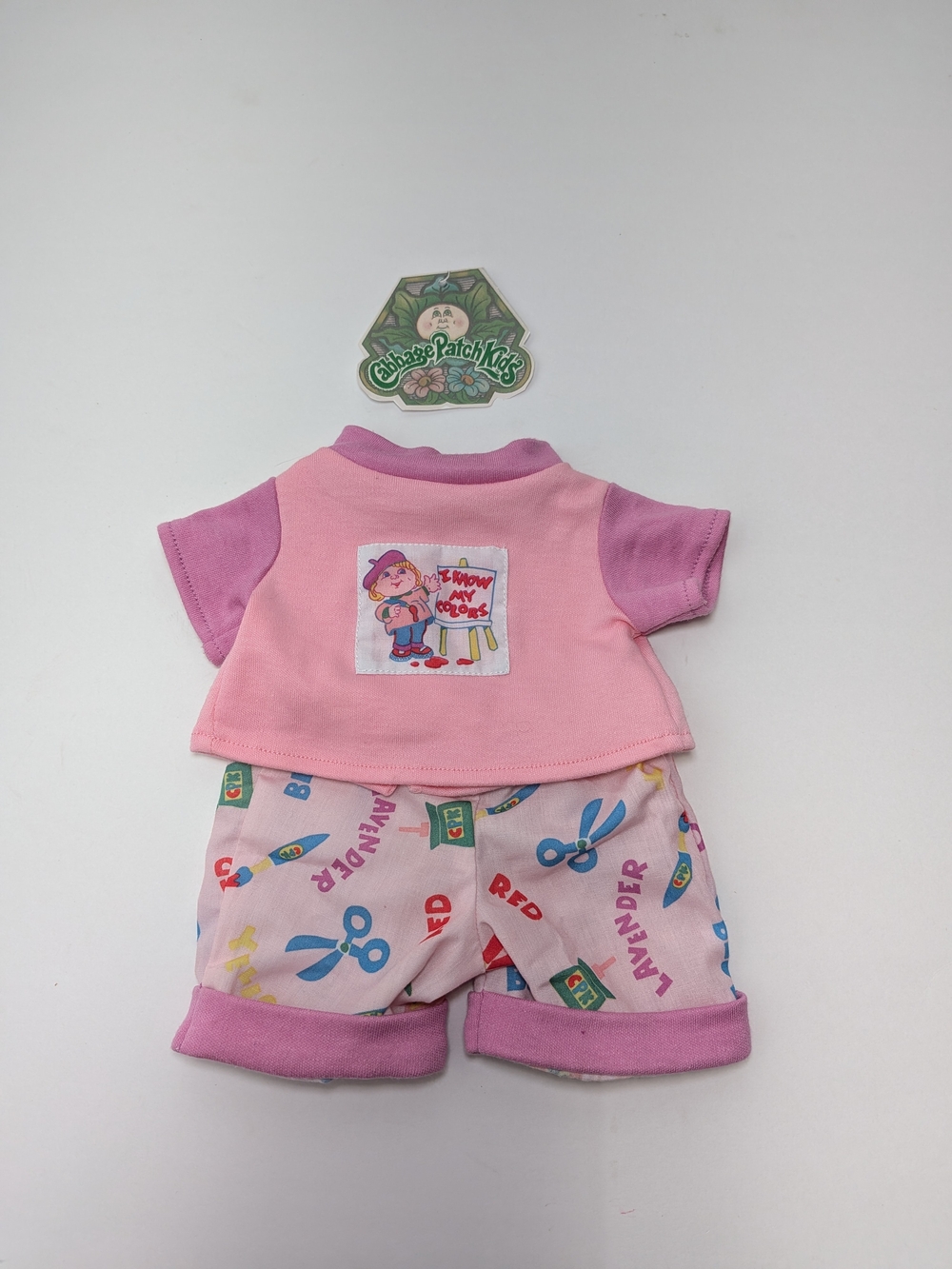 Cabbage Patch Kids Doll Clothes Preschool Kids Colors Shirt & Pants CPK
